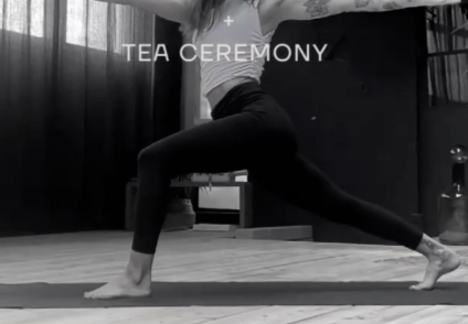 Tea Ceremony with Aura Yoga