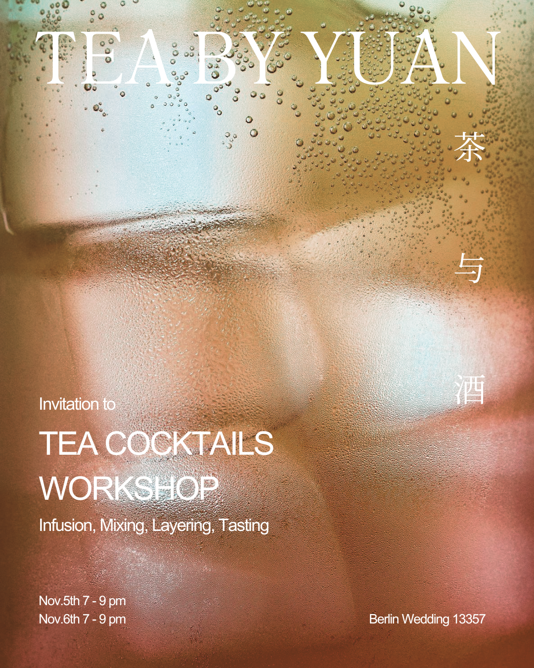 Berlin Nov 5th&6th Spirits & Leaves: A Journey Through Tea Cocktails