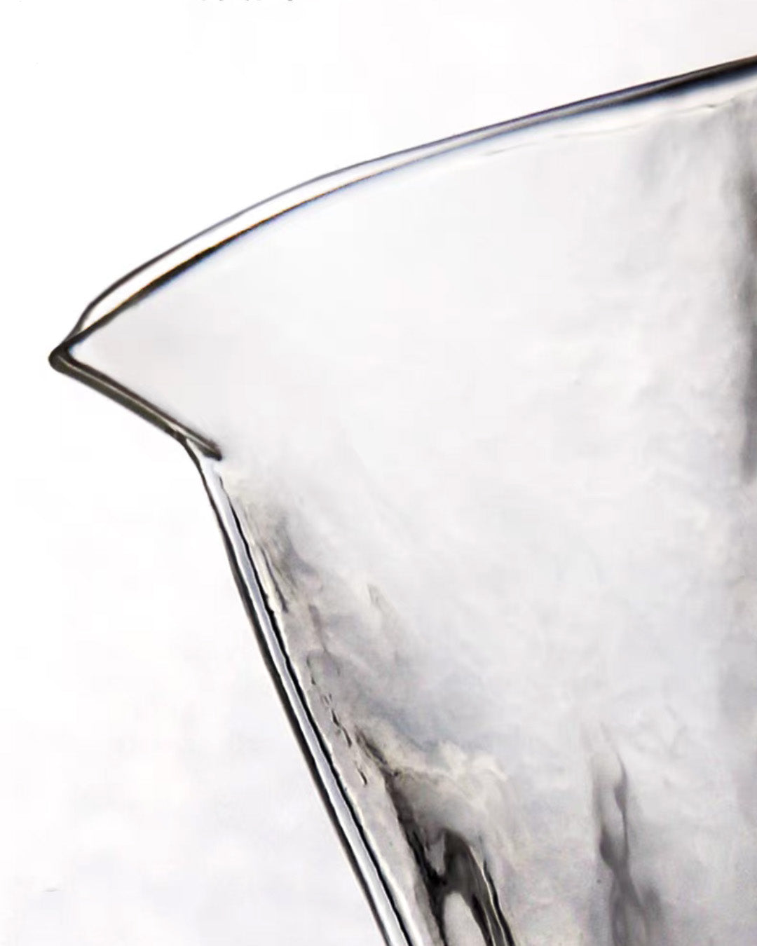 Glacial Rock Glass Dividing Cup