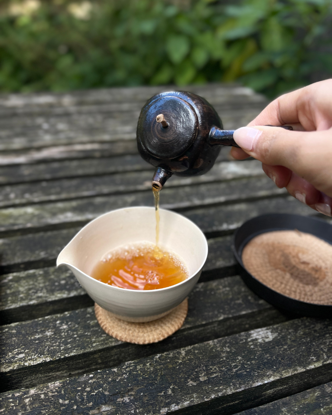 Dark Calligraphy Teapot