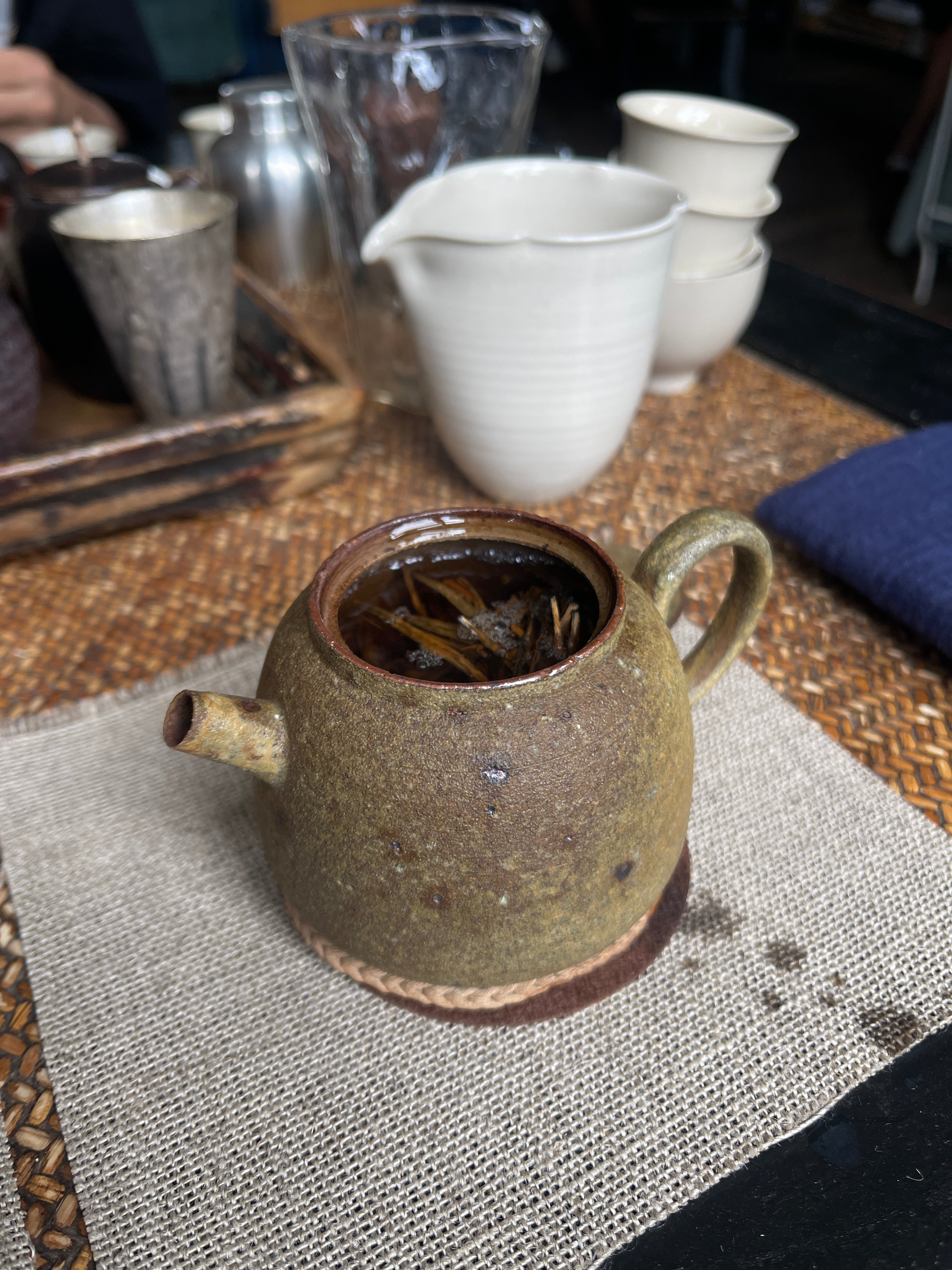 Moss Stone Teapot