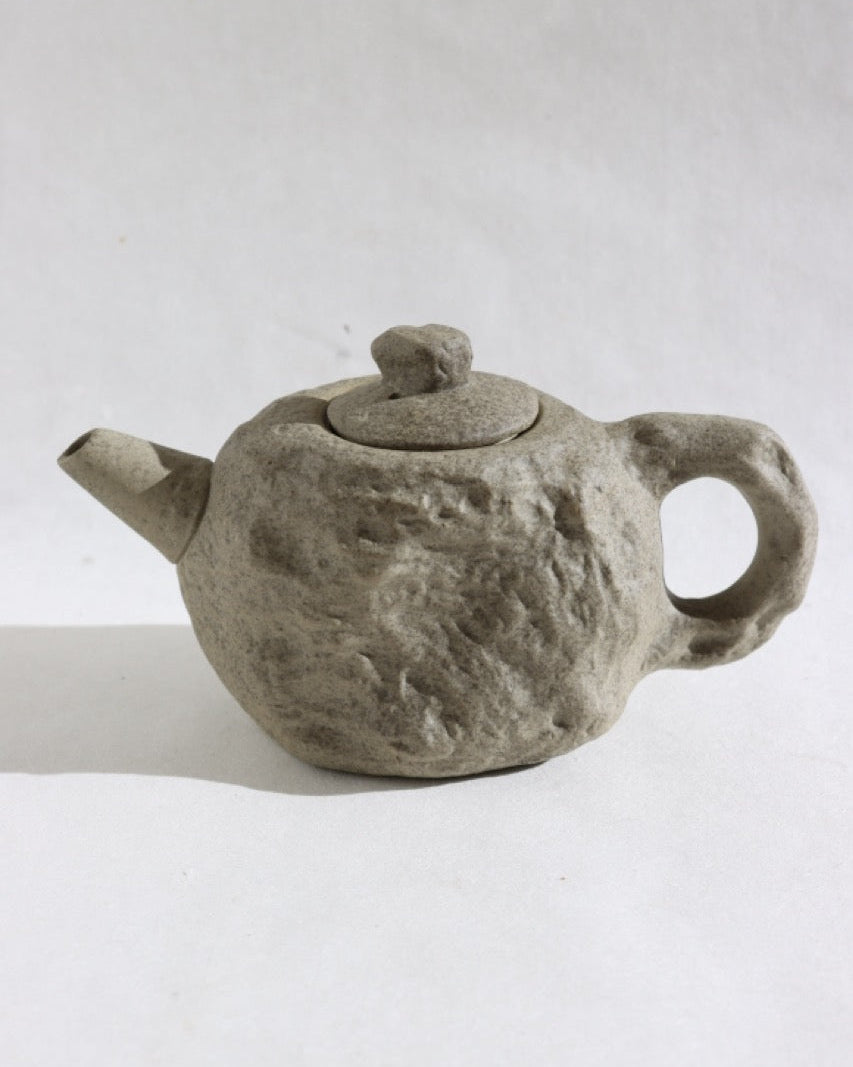 Sedimentary Stone Teapot