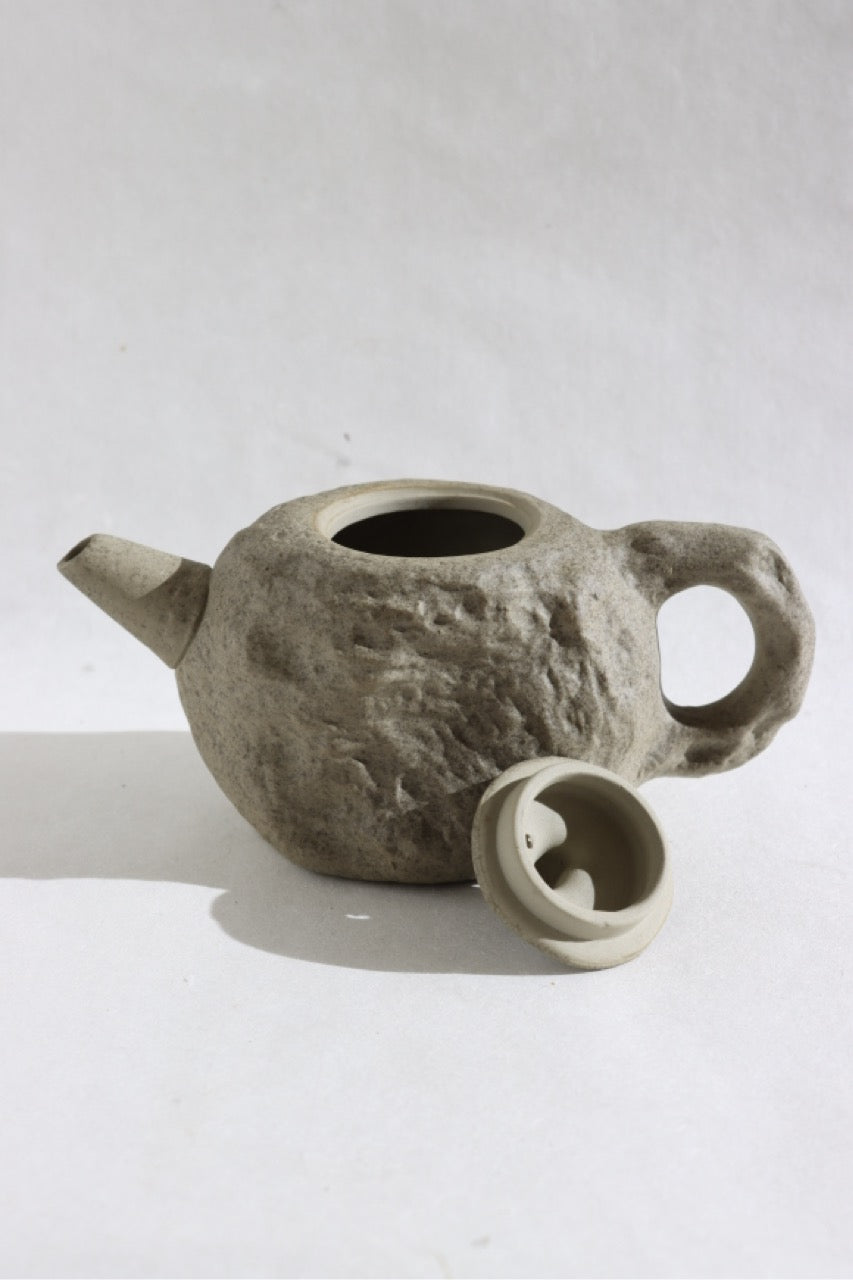 Sedimentary Stone Teapot