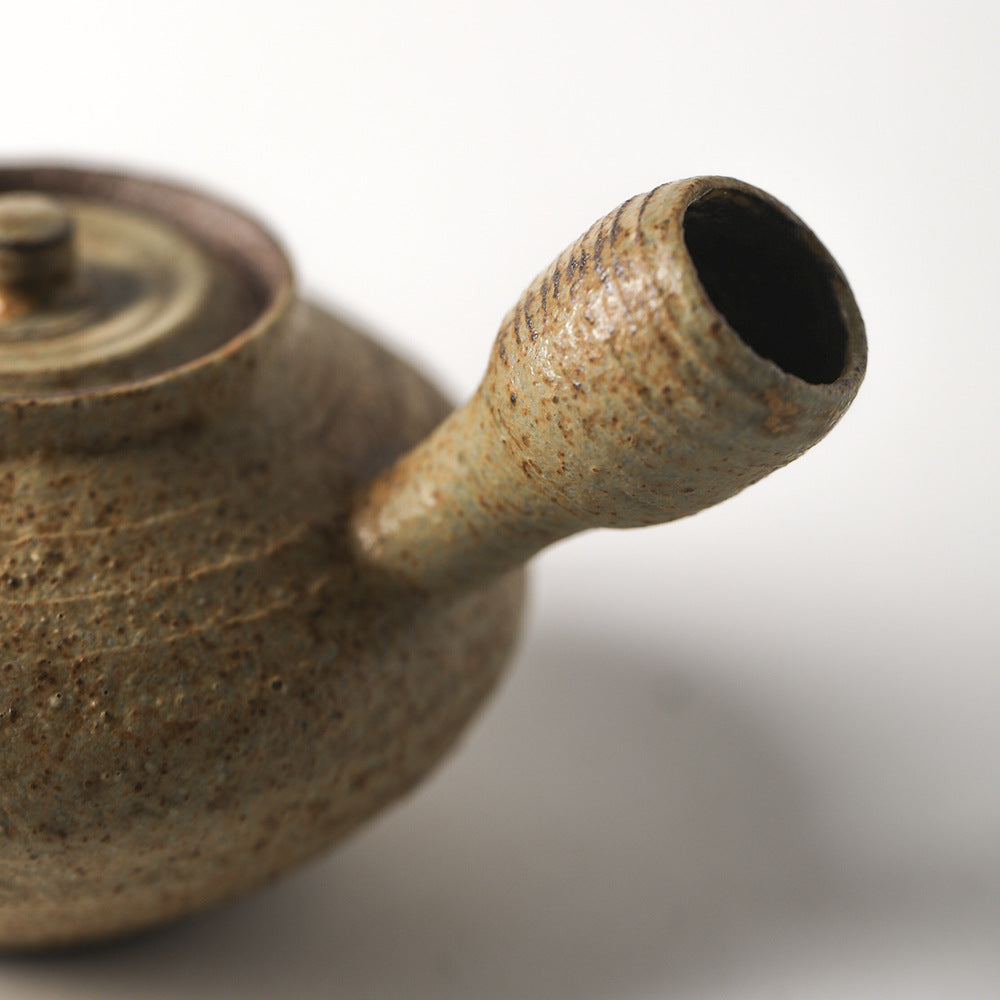 Flamed Stone Teapot