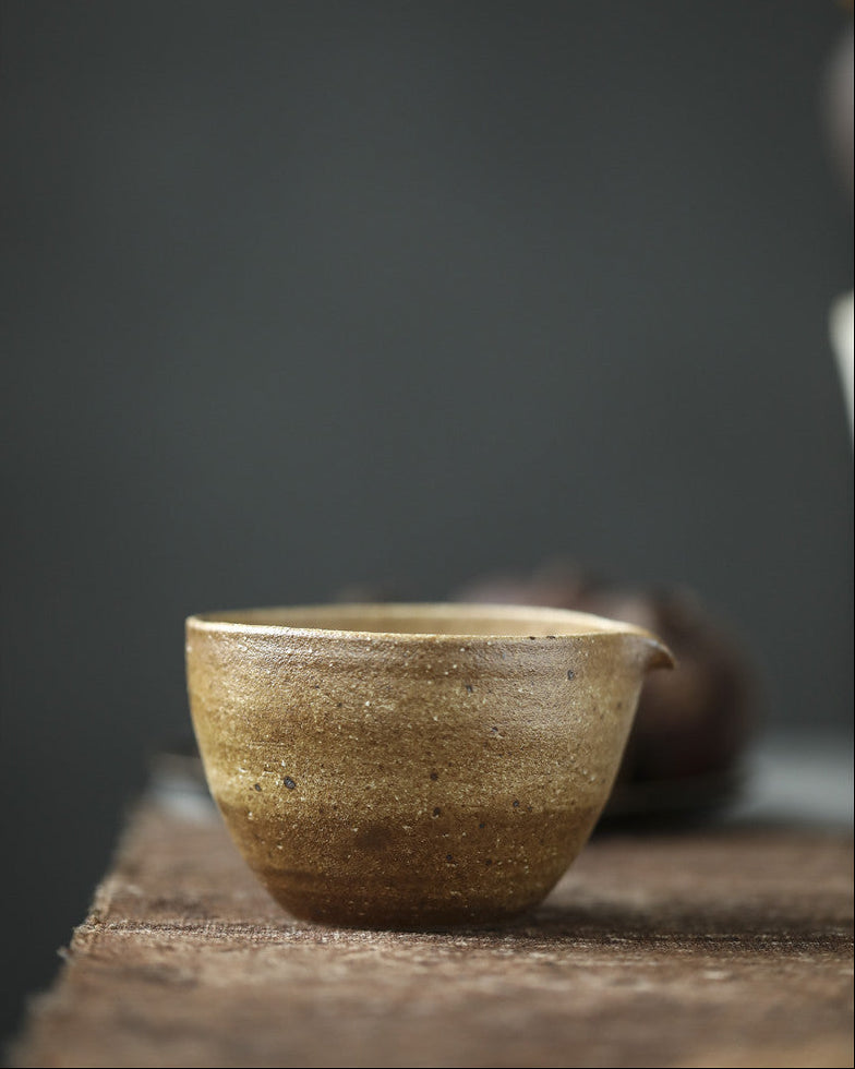 Earthen Dusk Dividing Cup Mustard
