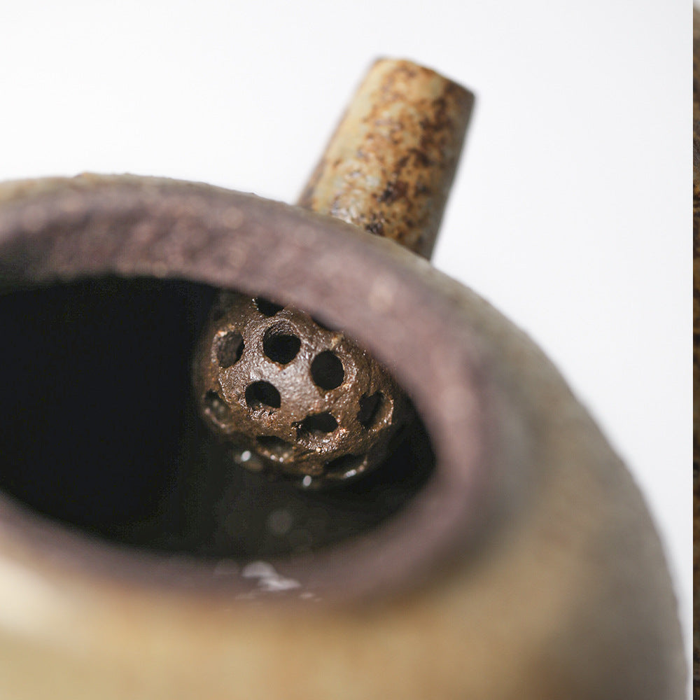 Flamed Stone Teapot