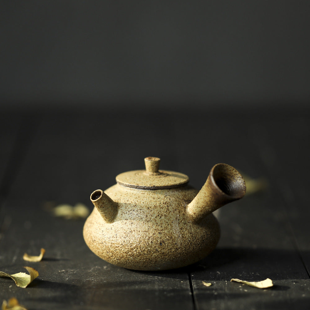 Flamed Stone Teapot